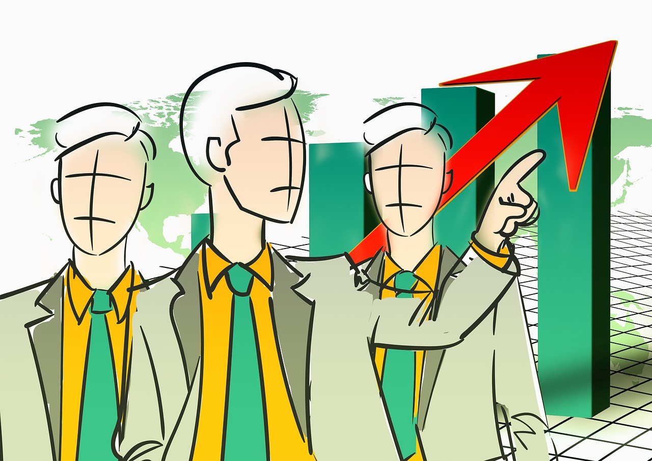 three business man