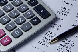 calculator and figures